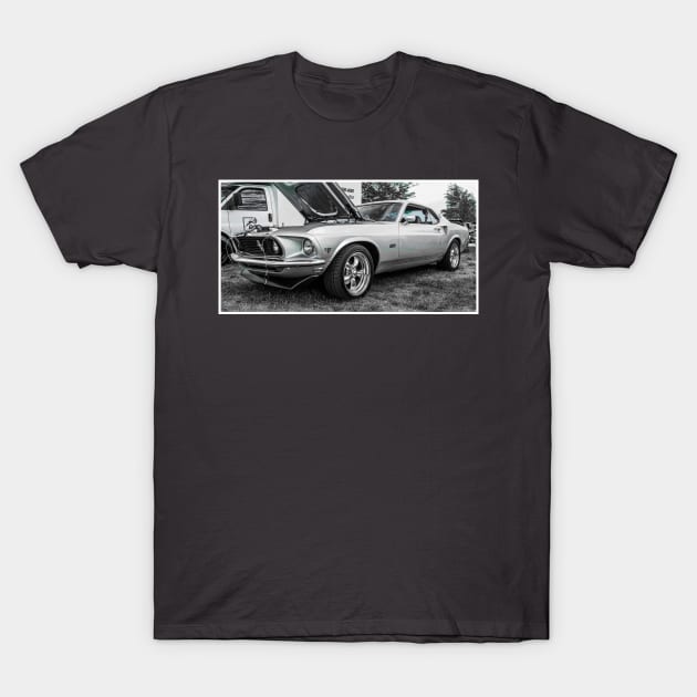 1969 Mustang Boss T-Shirt by Hot Rod America